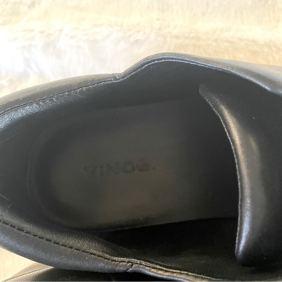 Vince Cantara Slip On Leather Sneakers - Picture 6 of 8